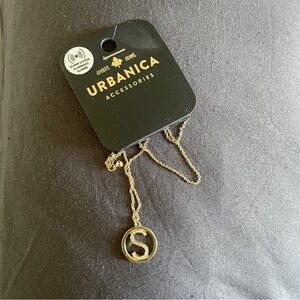 Urbanica “S” Initial Necklace (FREE WITH BUNDLE)